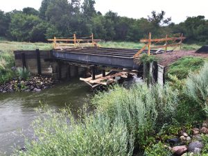 Gardiner Bridge Remediation | DG Konkin General Contractor | R.M. of Two Borders, Manitoba