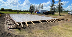 Redvers Ball Diamond Canteen | DG Konkin General Contractor | Redvers, Saskatchewan