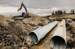 Kenton, Manitoba Bridge Removal and Culvert Installation | DG Konkin General Contractor | Westman